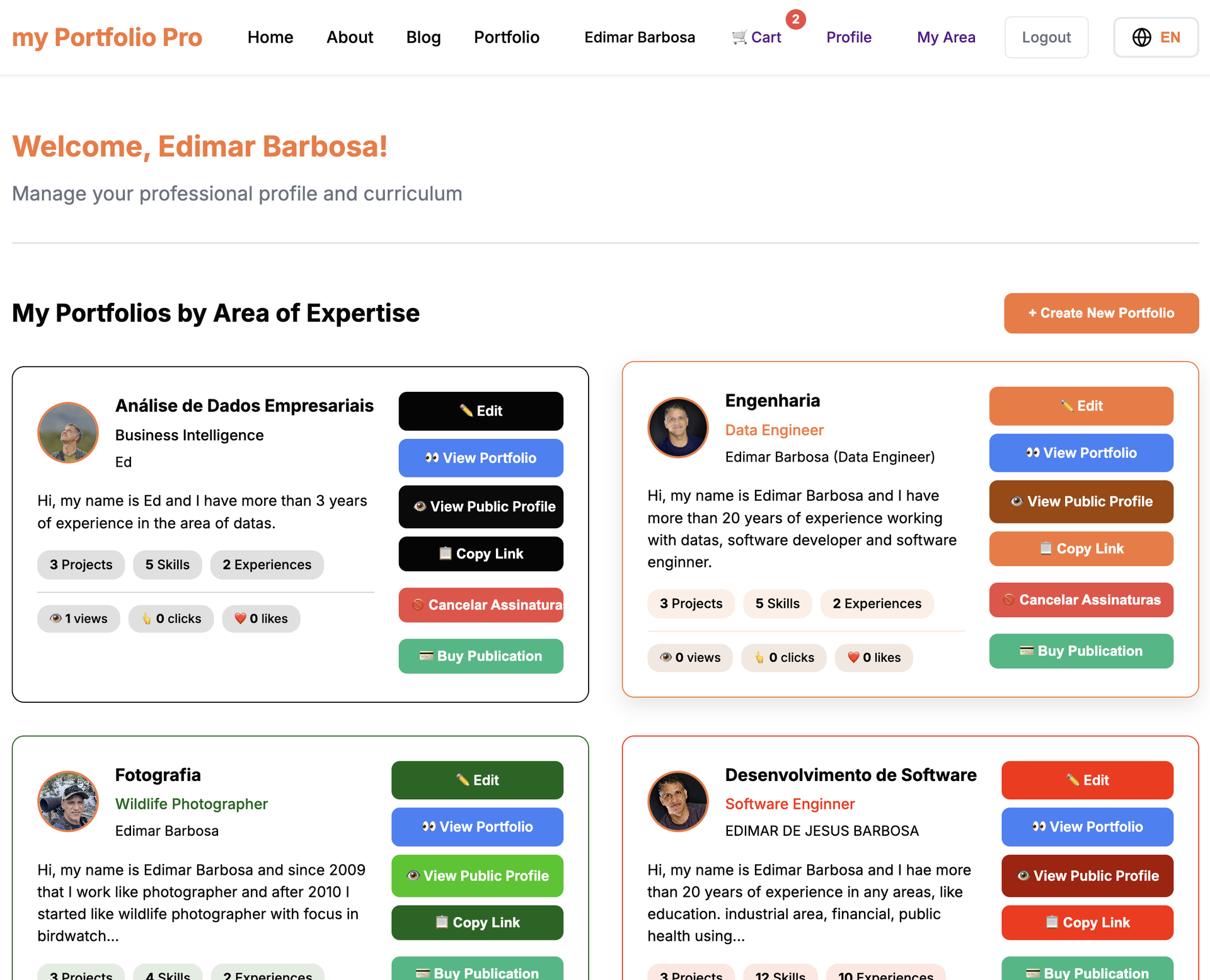 My Portfolio PRO
